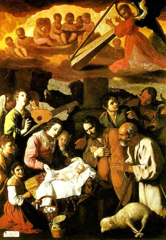 Francisco de Zurbaran the shepherds, worship china oil painting image